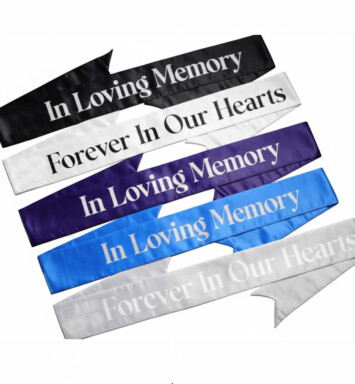 Memorial Ribbon Banner