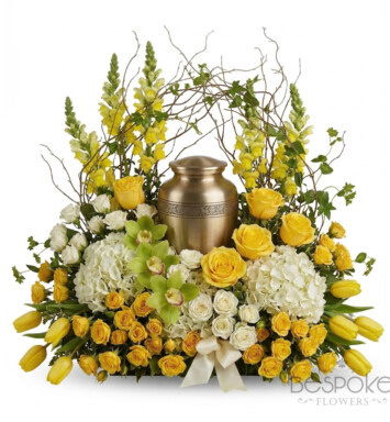 Golden Light Urn Tribute