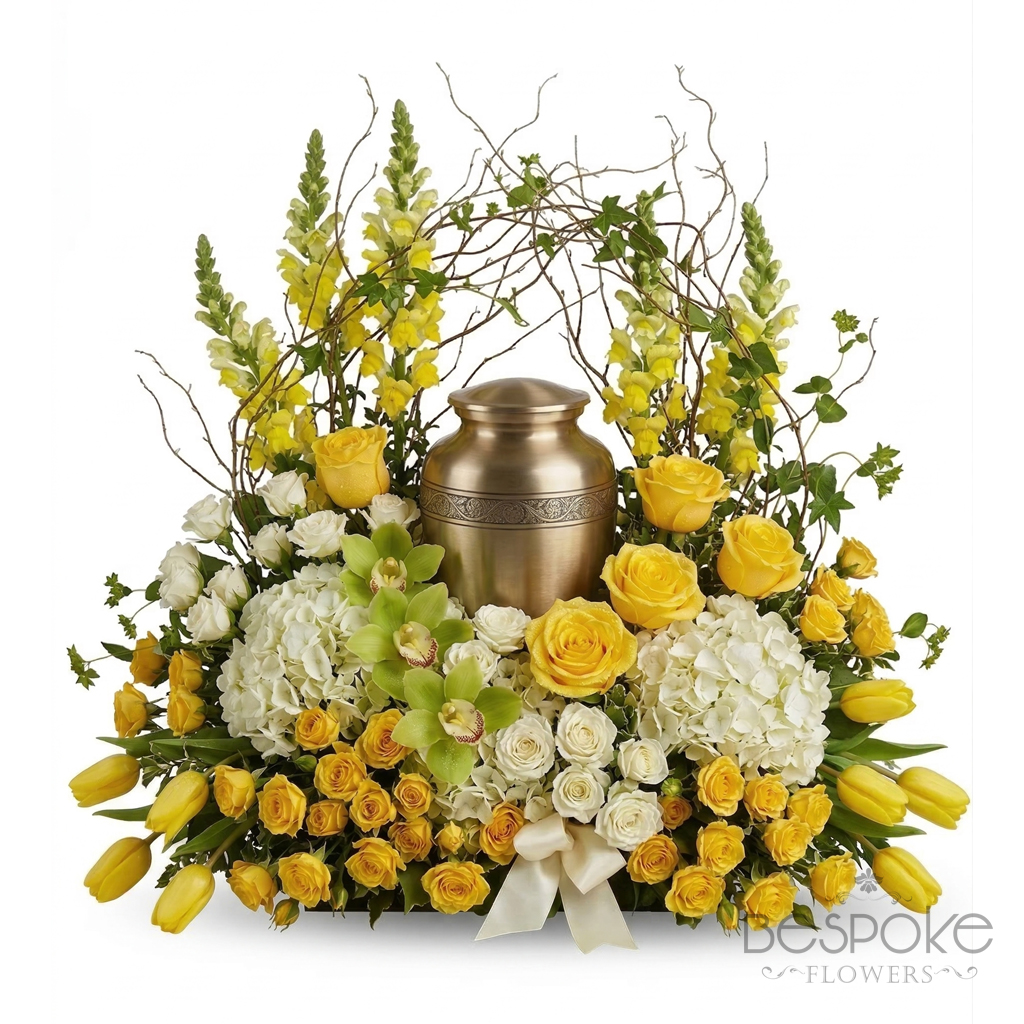 Golden Light Urn Tribute