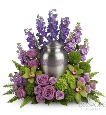Lavender Garden Urn Tribute